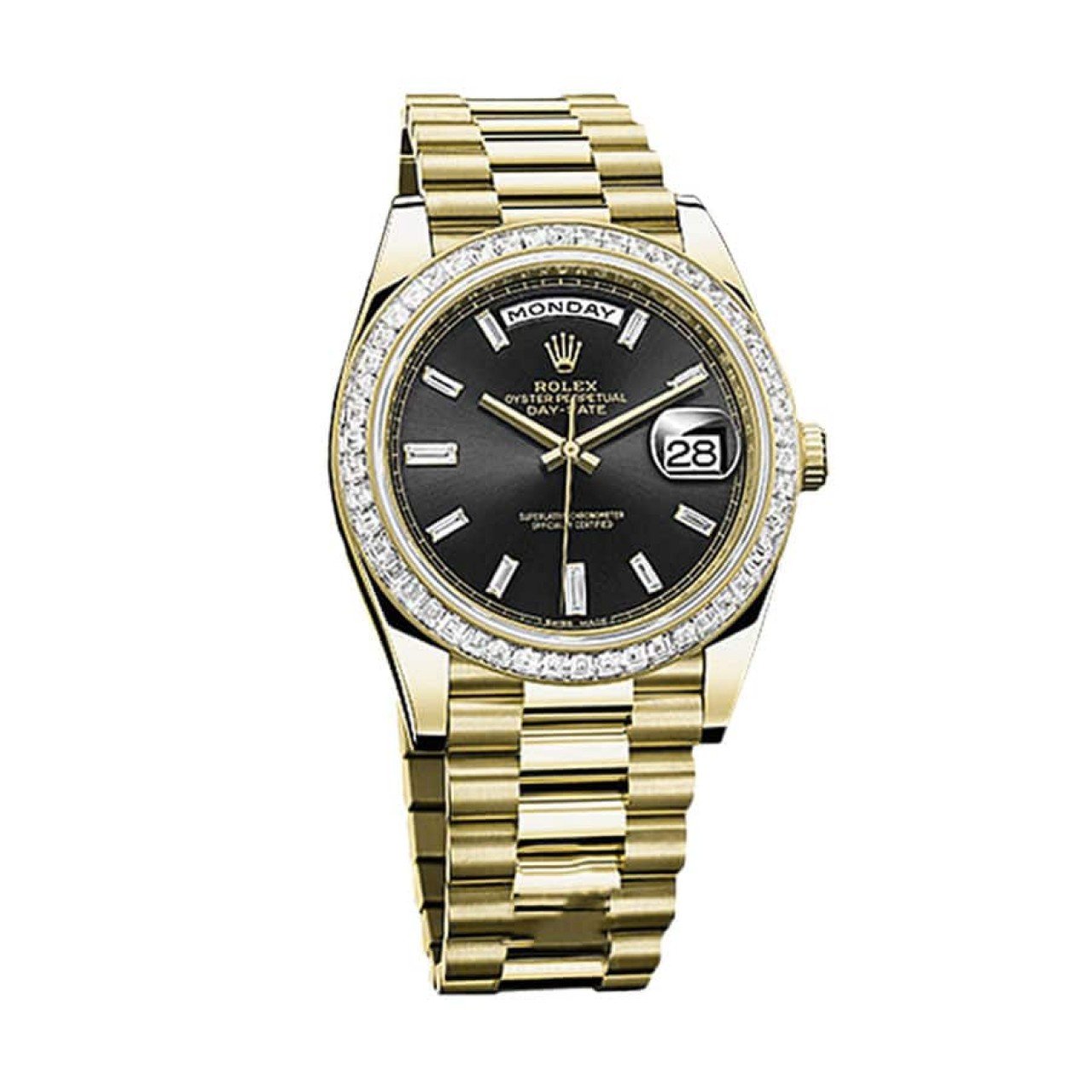  Rolex Day-Date Black Replica 