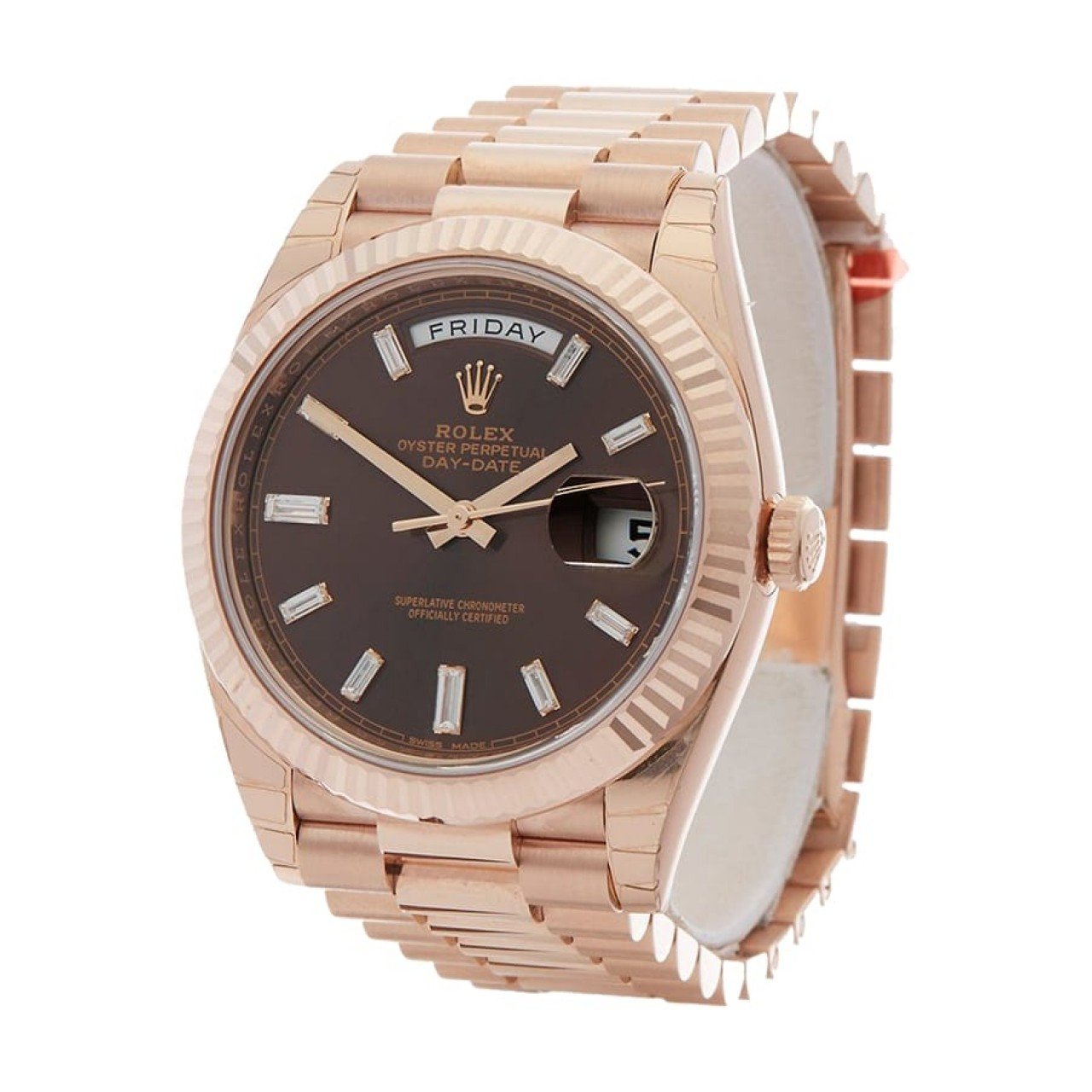  Rolex Day-Date 228235 Chocolate Replica 