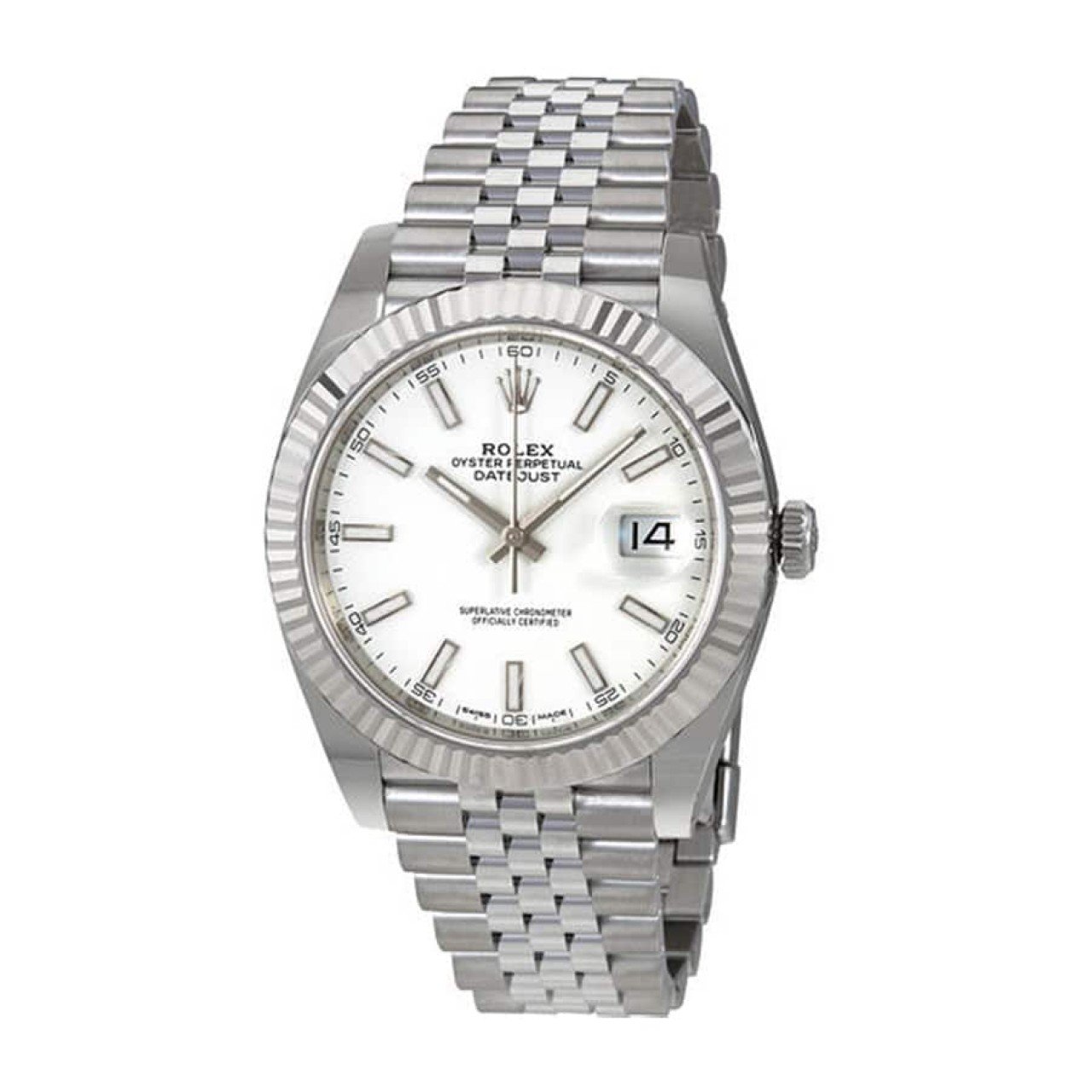  Oyster Perpetual 41 White Replica 