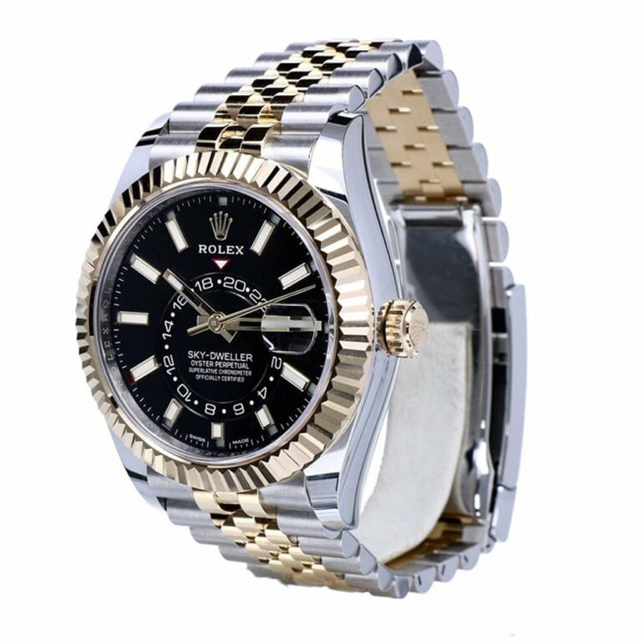  Steel Gold Jubilee Sky Dweller Replica 