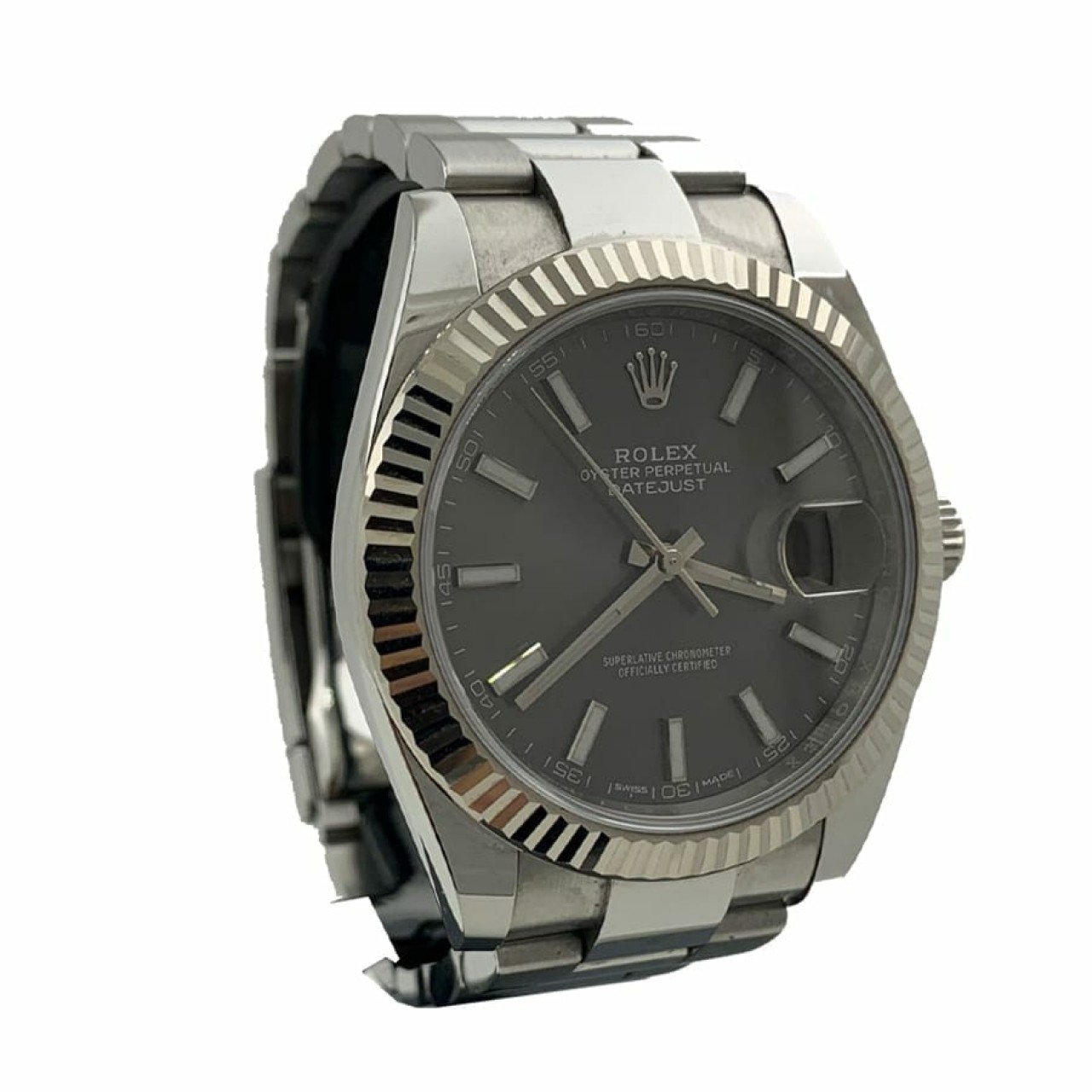  Rolex Datejust Grey Dial Replica 