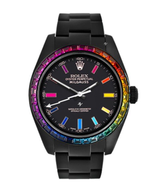 Rolex Milgauss Sapphire Bezel