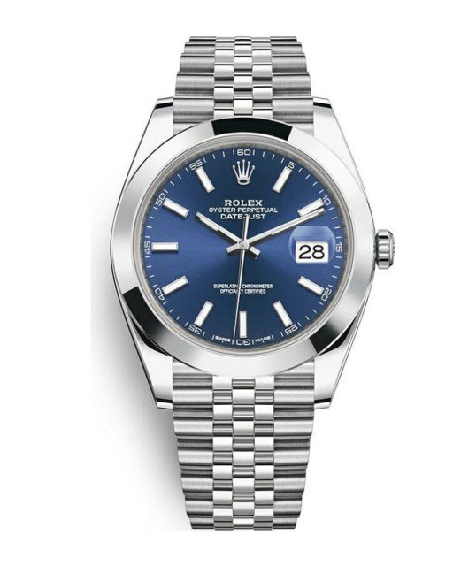 Rolex Steel Blue Dial Replica