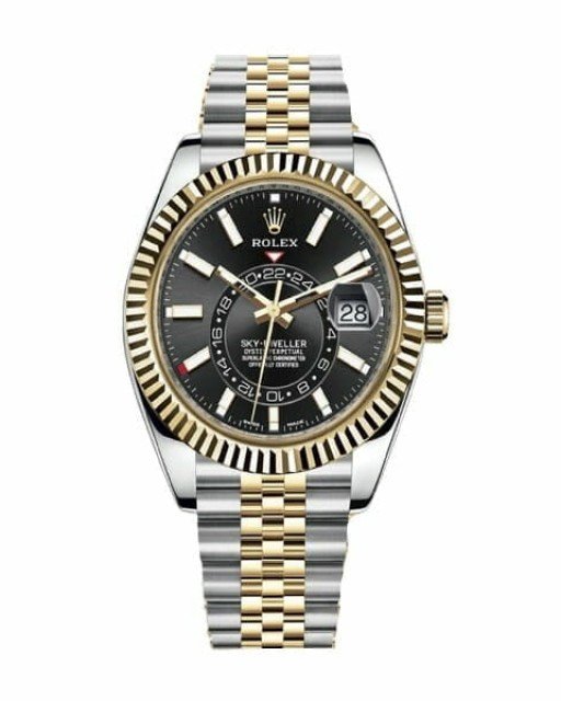Steel Gold Jubilee Sky Dweller Replica