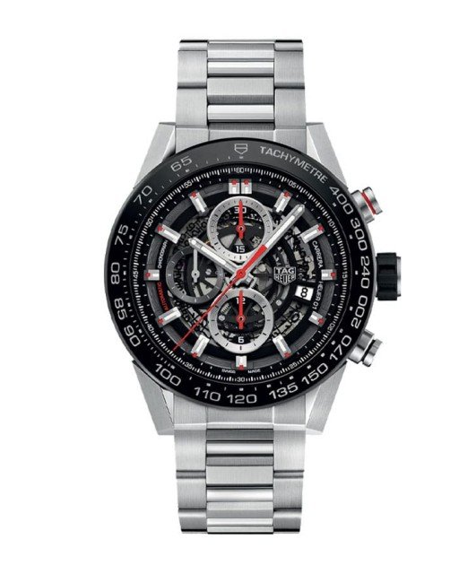 TAG Heuer Carrera 01 Steel Black Replica