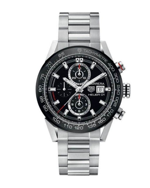 TAG Heuer Carrera Steel Black Replica